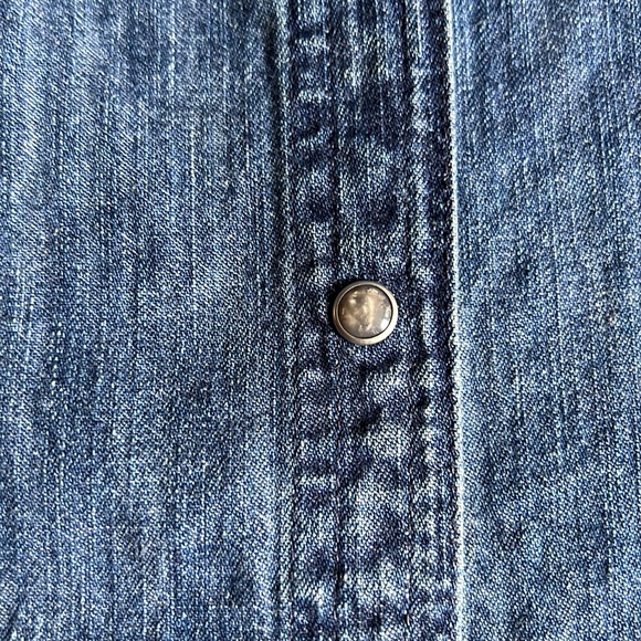Club Monaco Denim Shirt - Picture 4 of 5